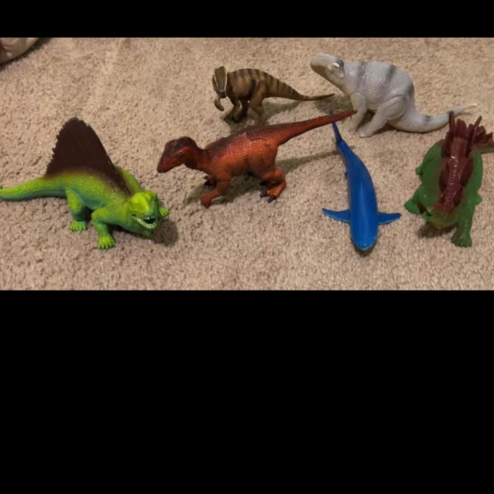 Colorful Dinosaur Toy Set